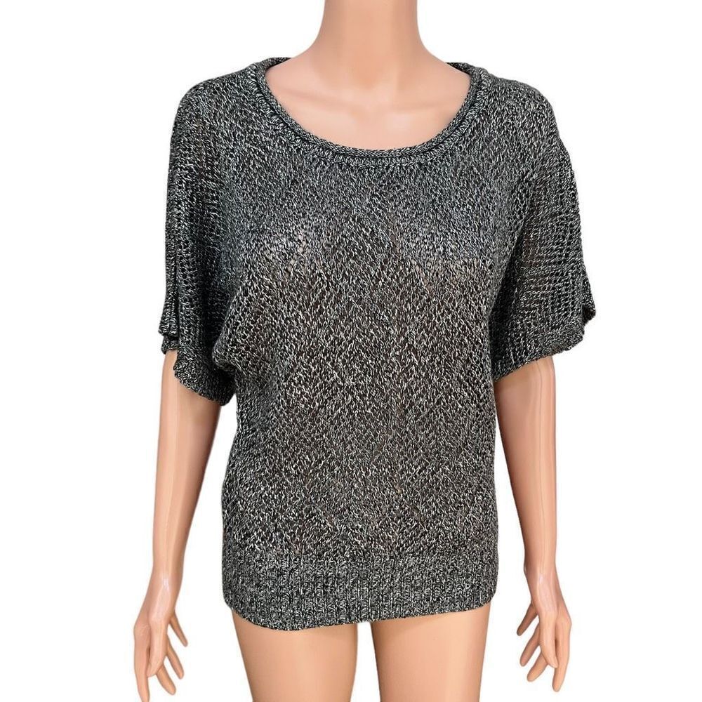 United States Sweaters Short Sleeve gray Pullover Sweater size S